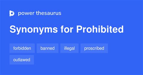 PROHIBIT in Thesaurus: 1000+ Synonyms & Antonyms for PROHIBIT